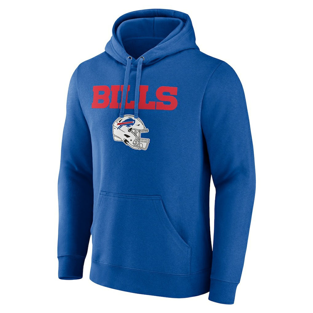 Buffalo Bills  Personalized Name & Number Team Wordmark Pullover Hoodie