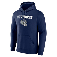 Dallas Cowboys  Personalized Name & Number Team Wordmark Pullover Hoodie