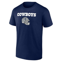 Dallas Cowboys  Personalized Name & Number Team Wordmark T-Shirt