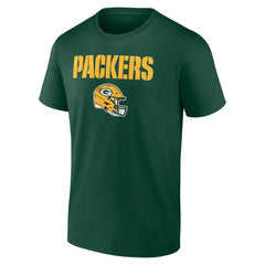 Green Bay Packers  Personalized Name & Number Team Wordmark T-Shirt