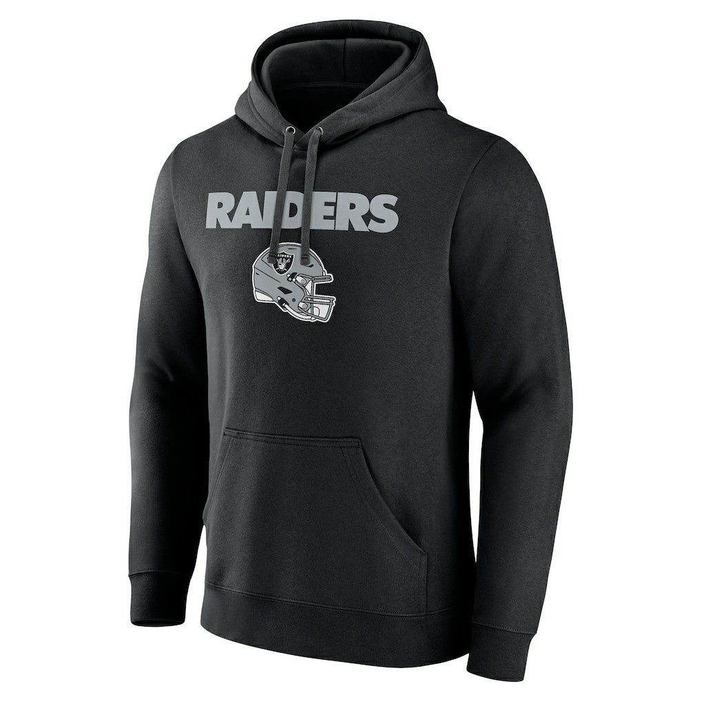Las Vegas Raiders  Personalized Name & Number Team Wordmark Pullover Hoodie