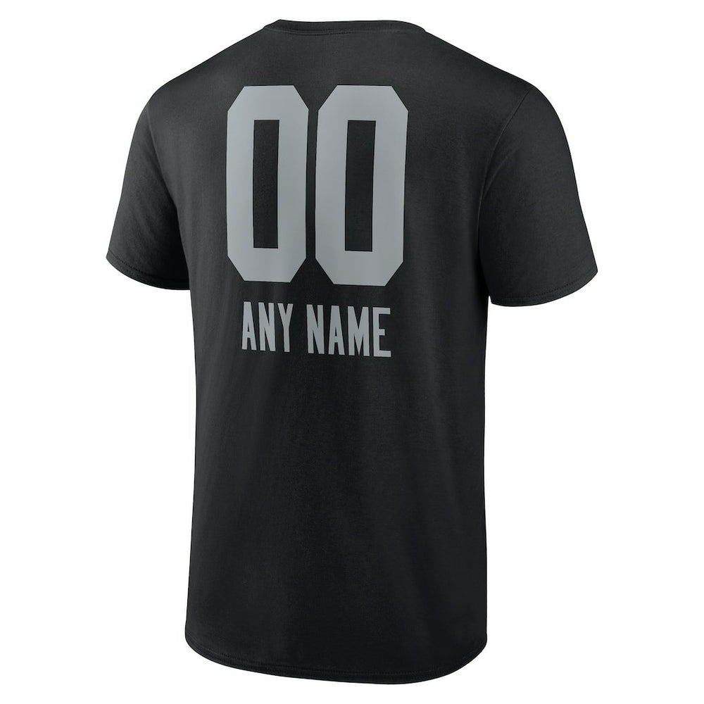 Las Vegas Raiders  Personalized Name & Number Team Wordmark T-Shirt