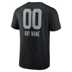 Las Vegas Raiders  Personalized Name & Number Team Wordmark T-Shirt