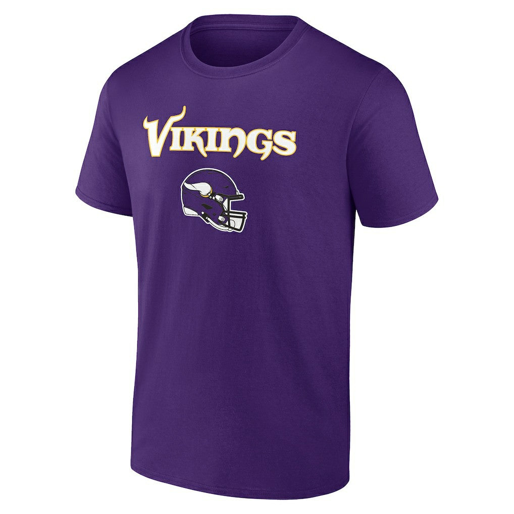 Minnesota Vikings  Personalized Name & Number Team Wordmark T-Shirt