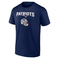 New England Patriots  Personalized Name & Number Team Wordmark T-Shirt