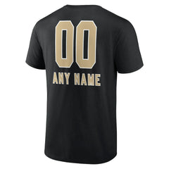 New Orleans Saints  Personalized Name & Number Team Wordmark T-Shirt