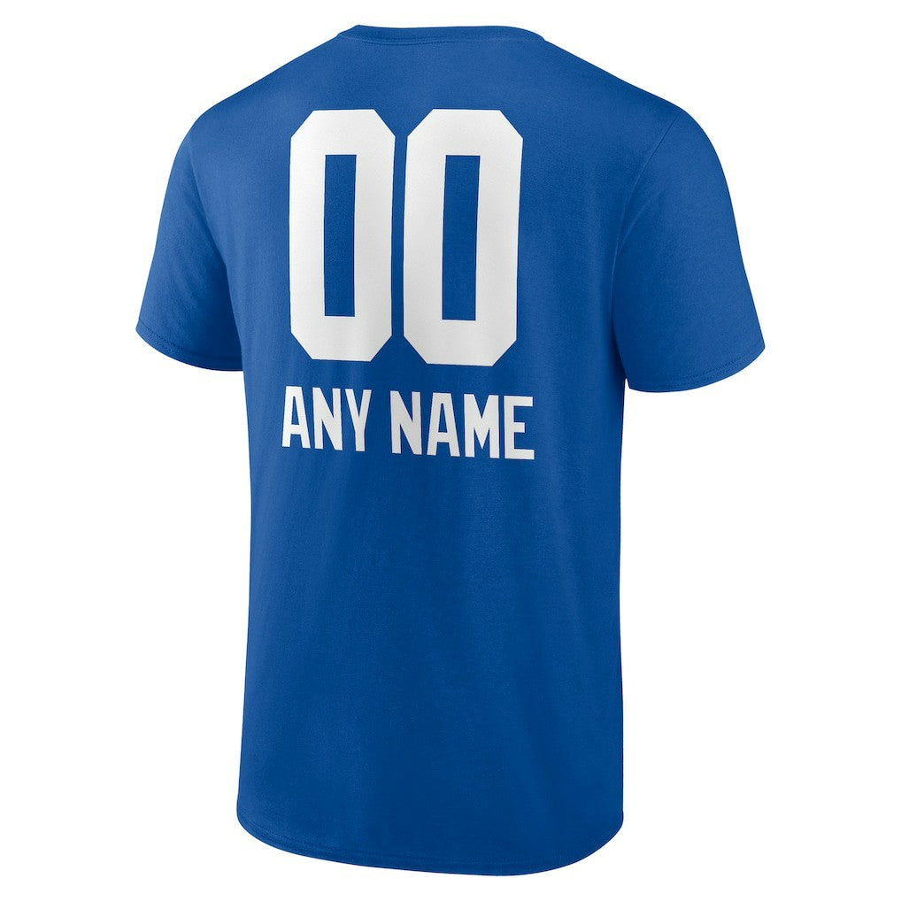 New York Giants  Personalized Name & Number Team Wordmark T-Shirt