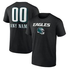 Philadelphia Eagles  Personalized Name & Number Team Wordmark T-Shirt