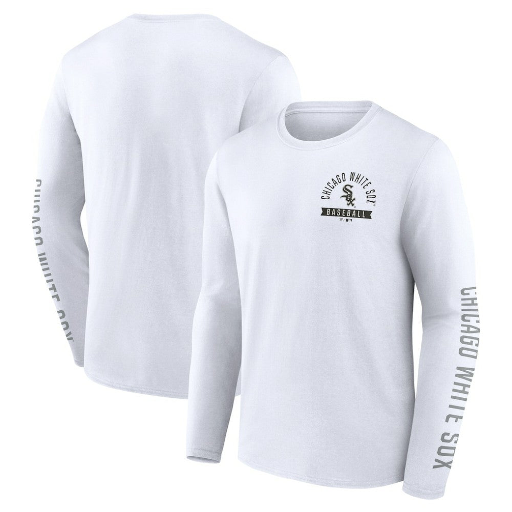 Chicago White Sox Fanatics Press Box Long Sleeve T-Shirt | MLB US