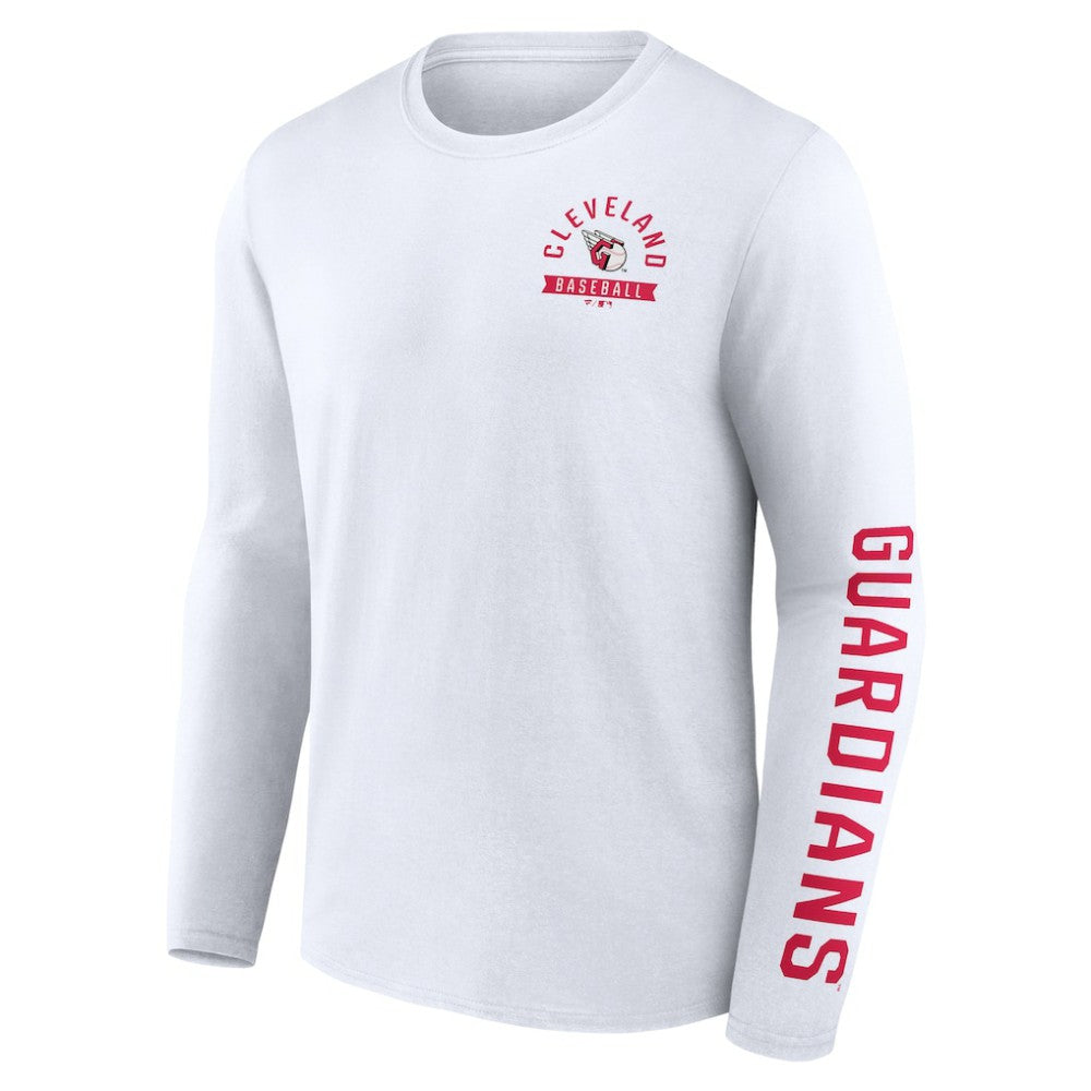 Cleveland Guardians Fanatics Press Box Long Sleeve T-Shirt | MLB Outlet