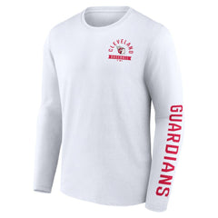 Cleveland Guardians Fanatics Press Box Long Sleeve T-Shirt | MLB Outlet