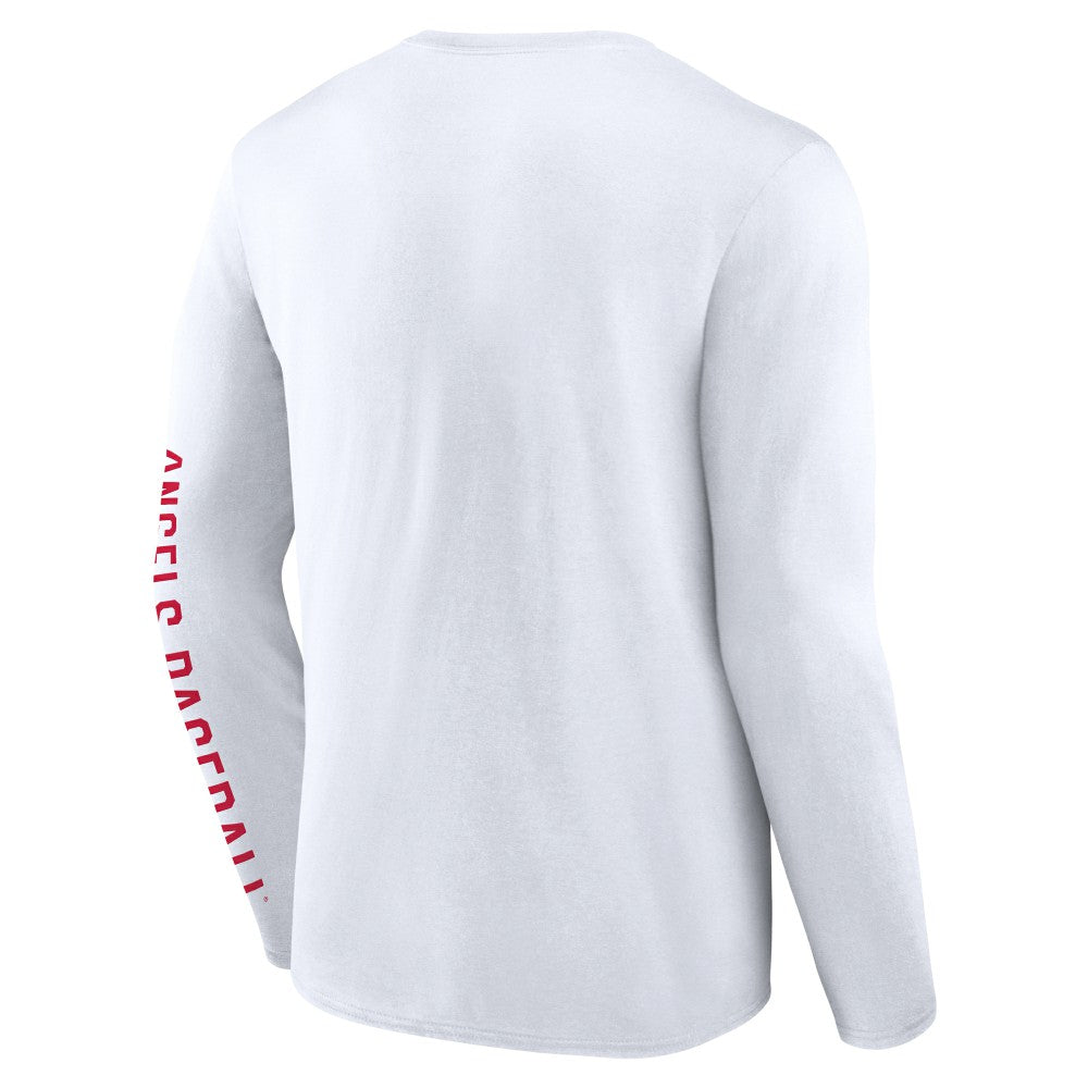 Los Angeles Angels Fanatics Press Box Long Sleeve T-Shirt | MLB New