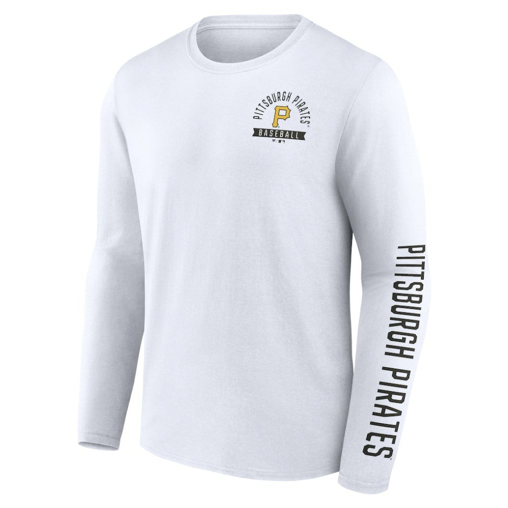 Pittsburgh Pirates Fanatics Press Box Long Sleeve T-Shirt | MLB Online