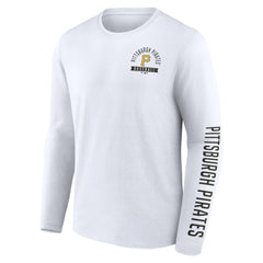 Pittsburgh Pirates Fanatics Press Box Long Sleeve T-Shirt | MLB Online