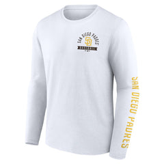 San Diego Padres Fanatics Press Box Long Sleeve T-Shirt | MLB On Sale