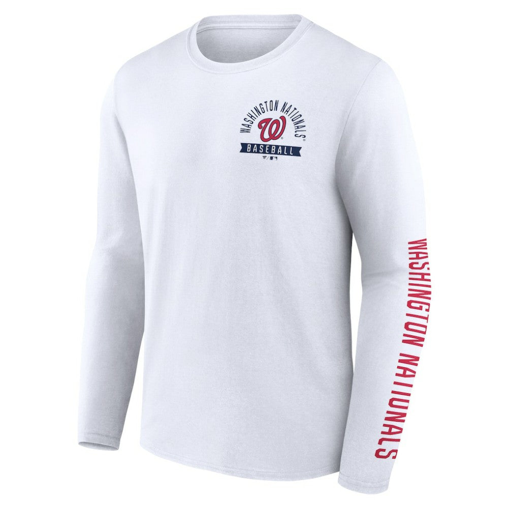 Washington Nationals Fanatics Press Box Long Sleeve T-Shirt | MLB For sale