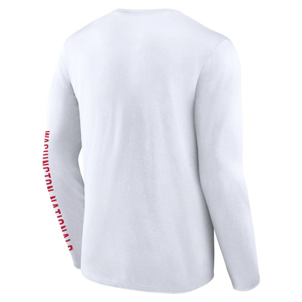 Washington Nationals Fanatics Press Box Long Sleeve T-Shirt | MLB For sale