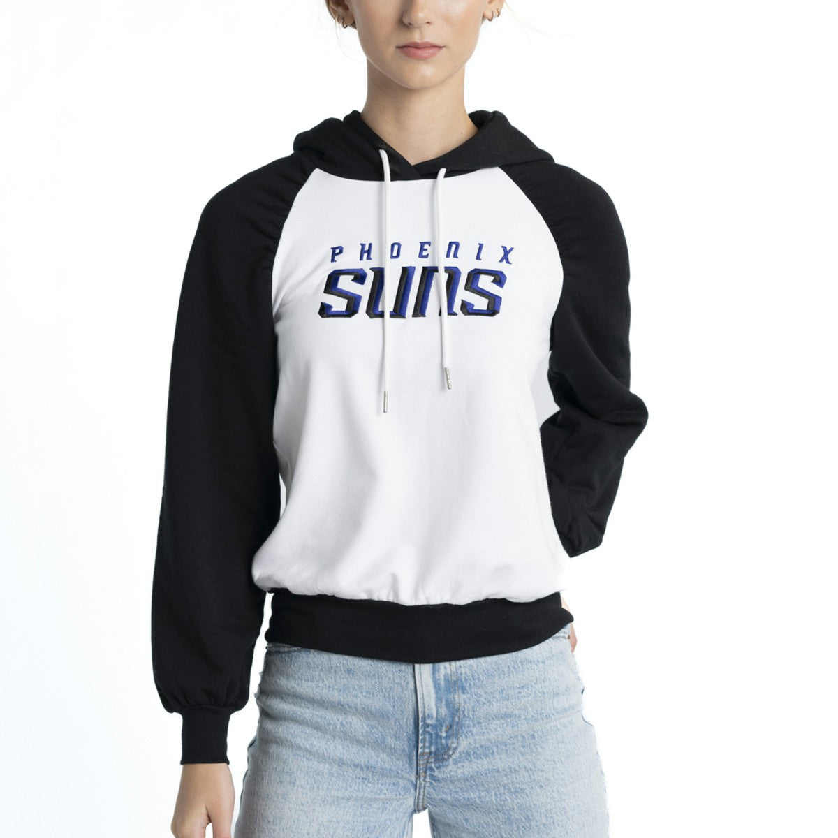 Phoenix Suns Lusso Women's Marlowe Tri-Blend Raglan Pullover Hoodie Online