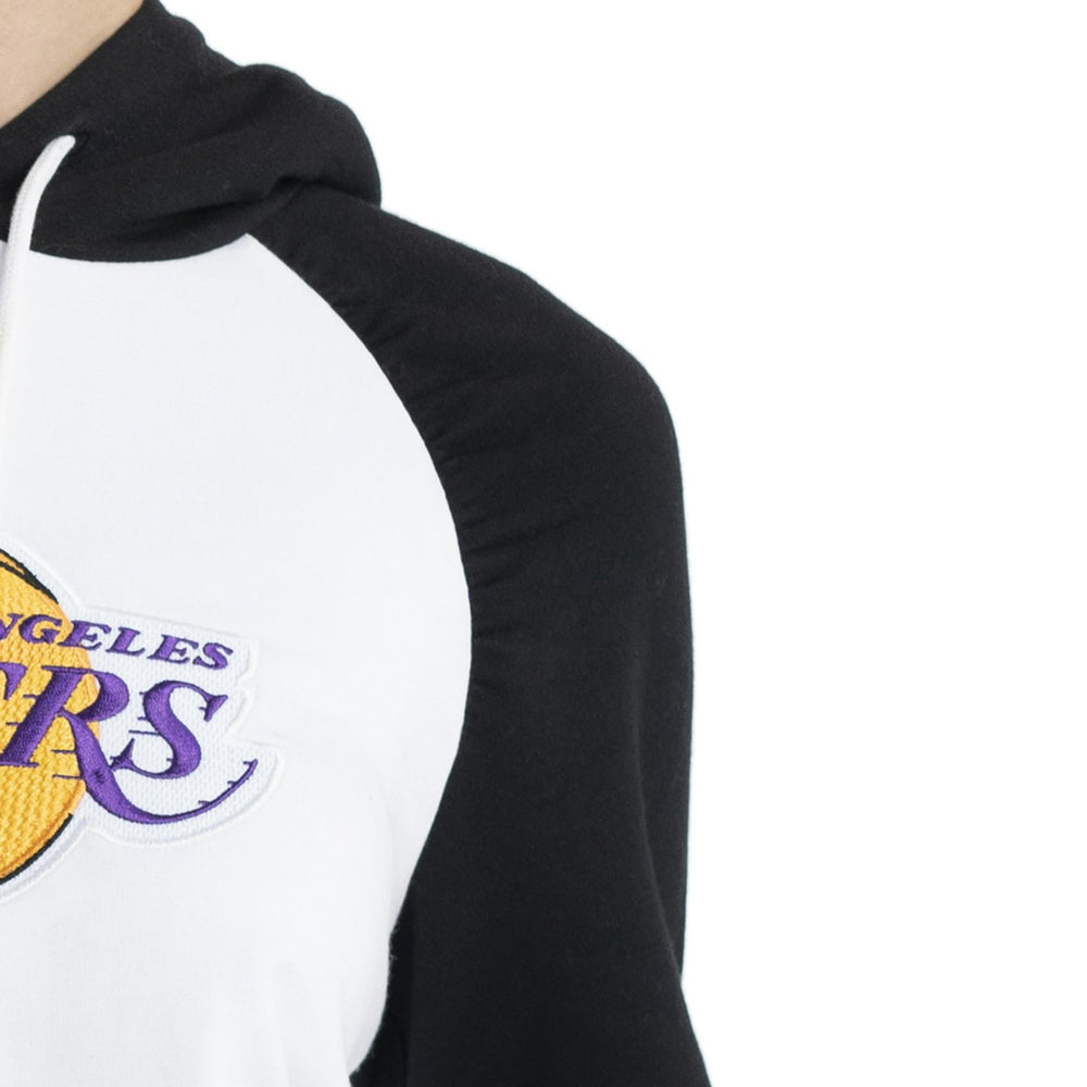 Los Angeles Lakers Lusso Women's Marlowe Tri-Blend Raglan Pullover Hoodie Discount