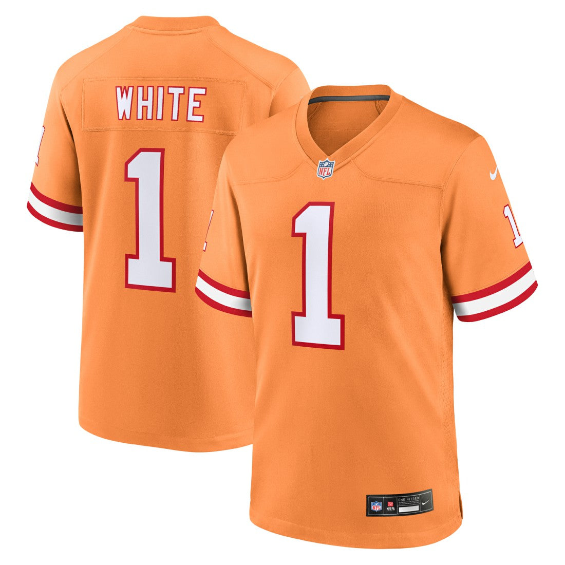 Tampa Bay Buccaneers Nike Rachaad White  Alternate Game Jersey
