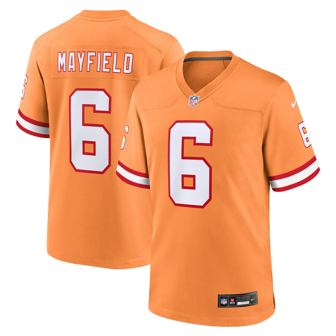 Tampa Bay Buccaneers Nike Baker Mayfield  Throwback Game Jersey