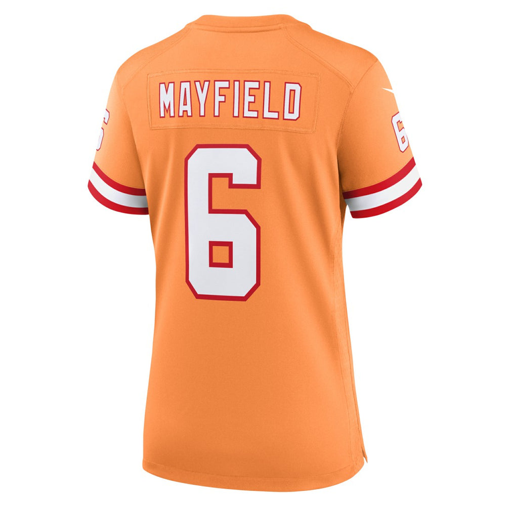 Tampa Bay Buccaneers Nike Baker Mayfield  Women's Throwback Game Jersey