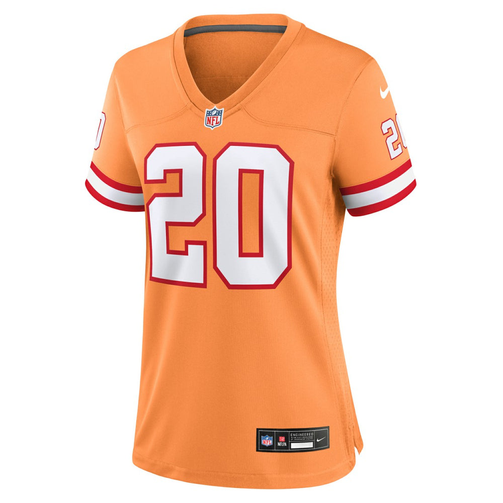 Tampa Bay Buccaneers Nike Ronde Barber  Women's Throwback Game Jersey