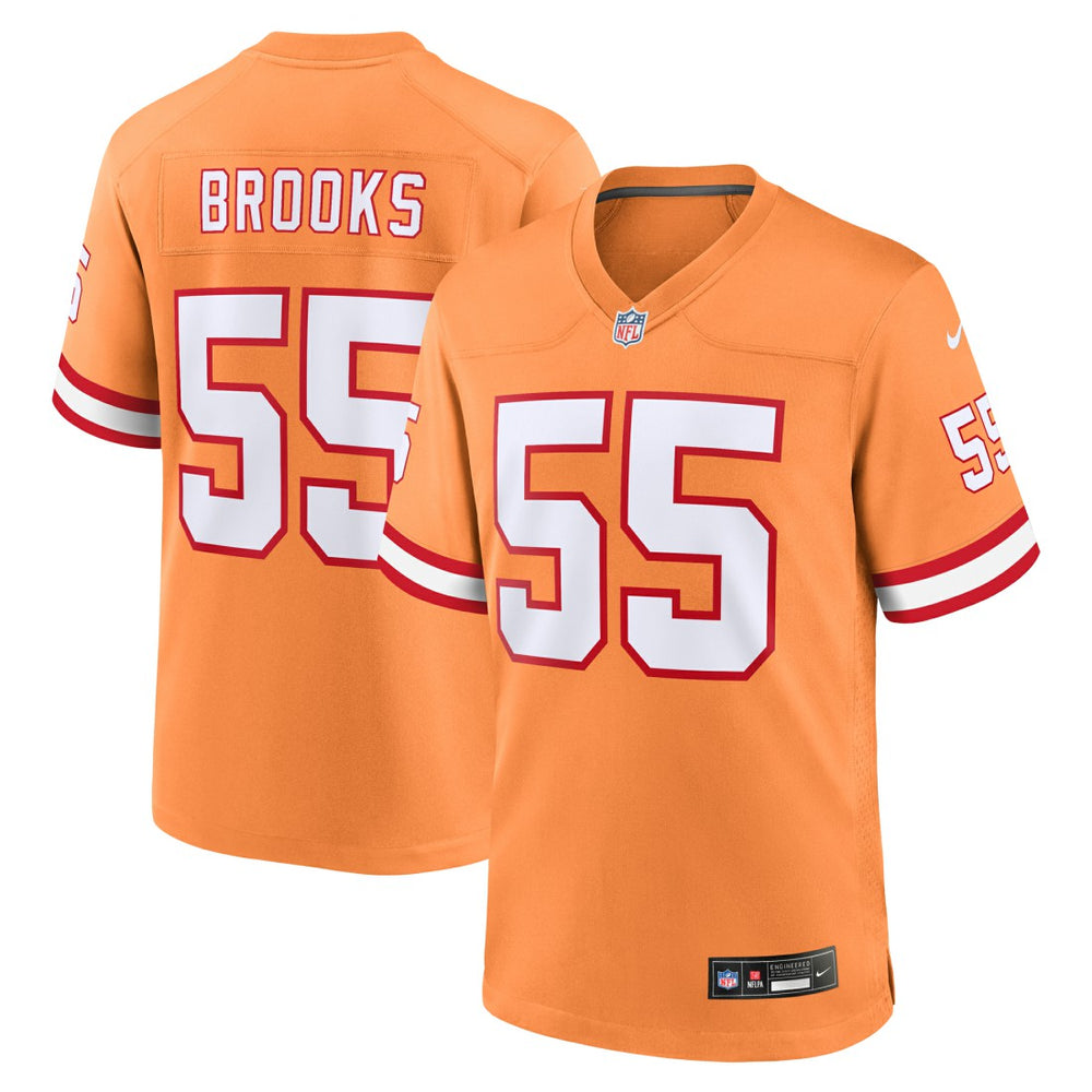 Tampa Bay Buccaneers Nike Derrick Brooks  Throwback Game Jersey