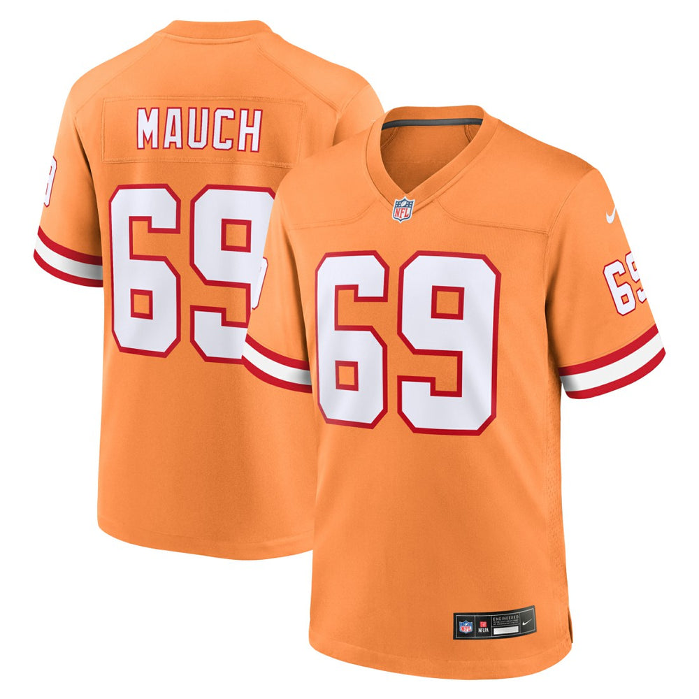 Tampa Bay Buccaneers Nike Cody Mauch  Alternate Game Jersey