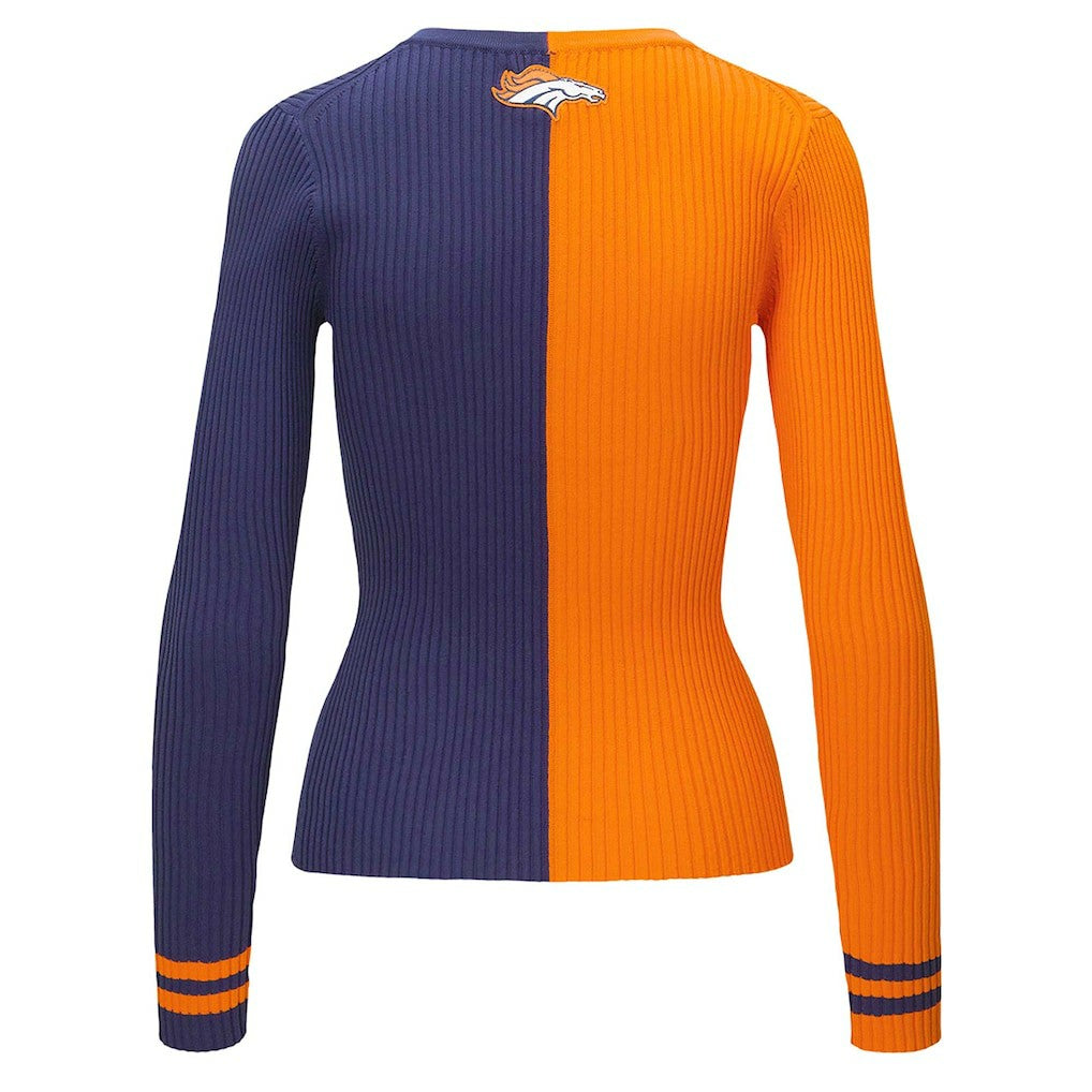 Denver Broncos  STAUD Women's Cargo Sweater