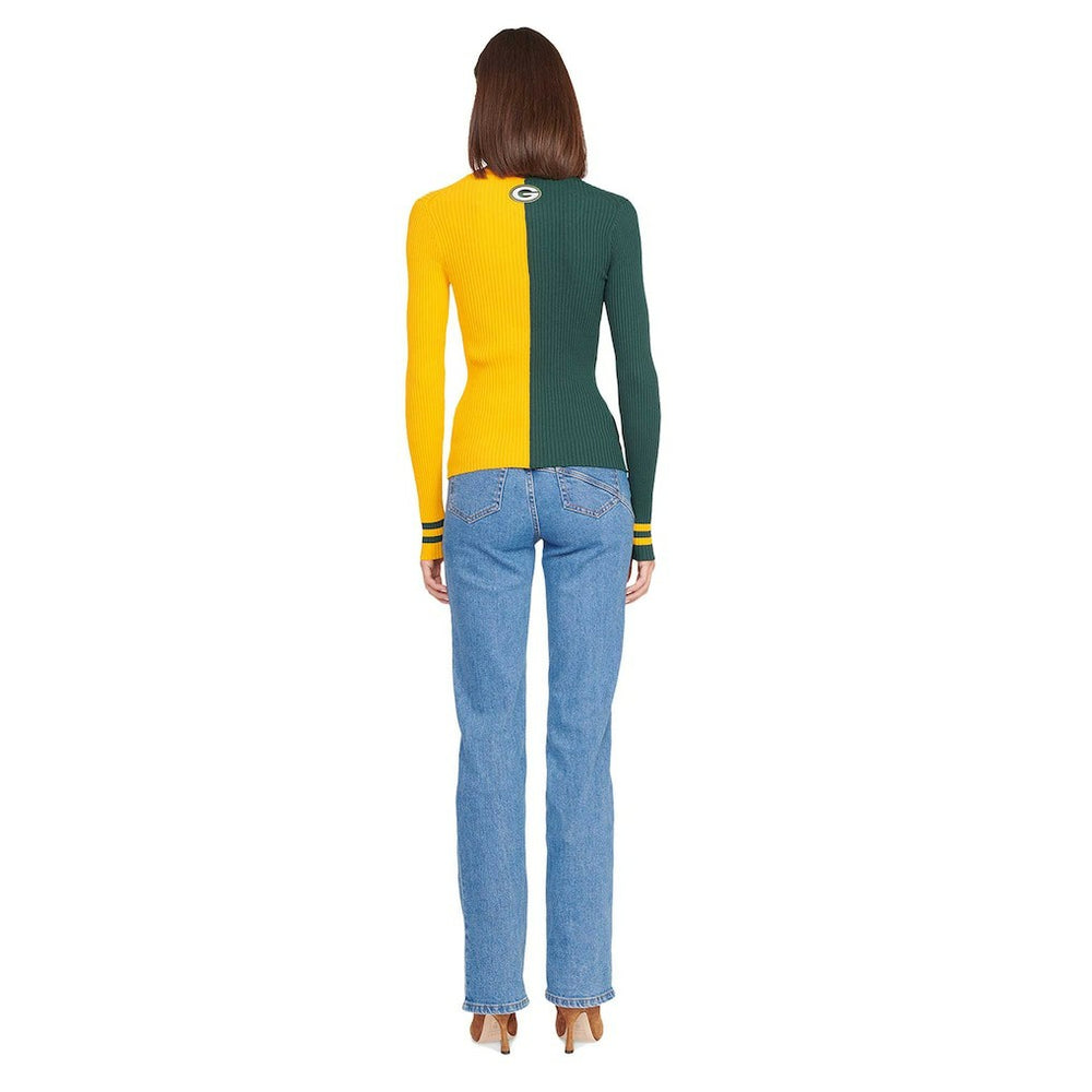 Green Bay Packers  STAUD Women's Cargo Sweater