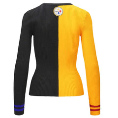 Pittsburgh Steelers  STAUD Women's Cargo Sweater