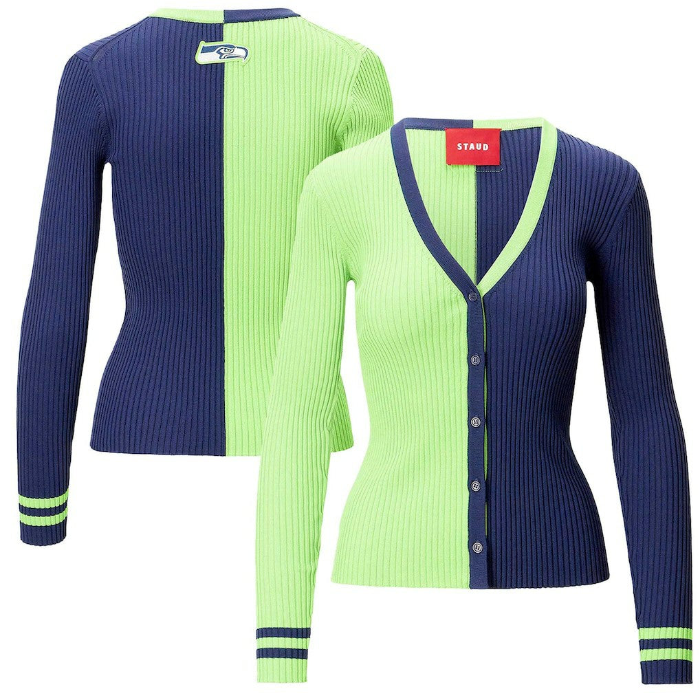 Seattle Seahawks  STAUD Women's Cargo Sweater