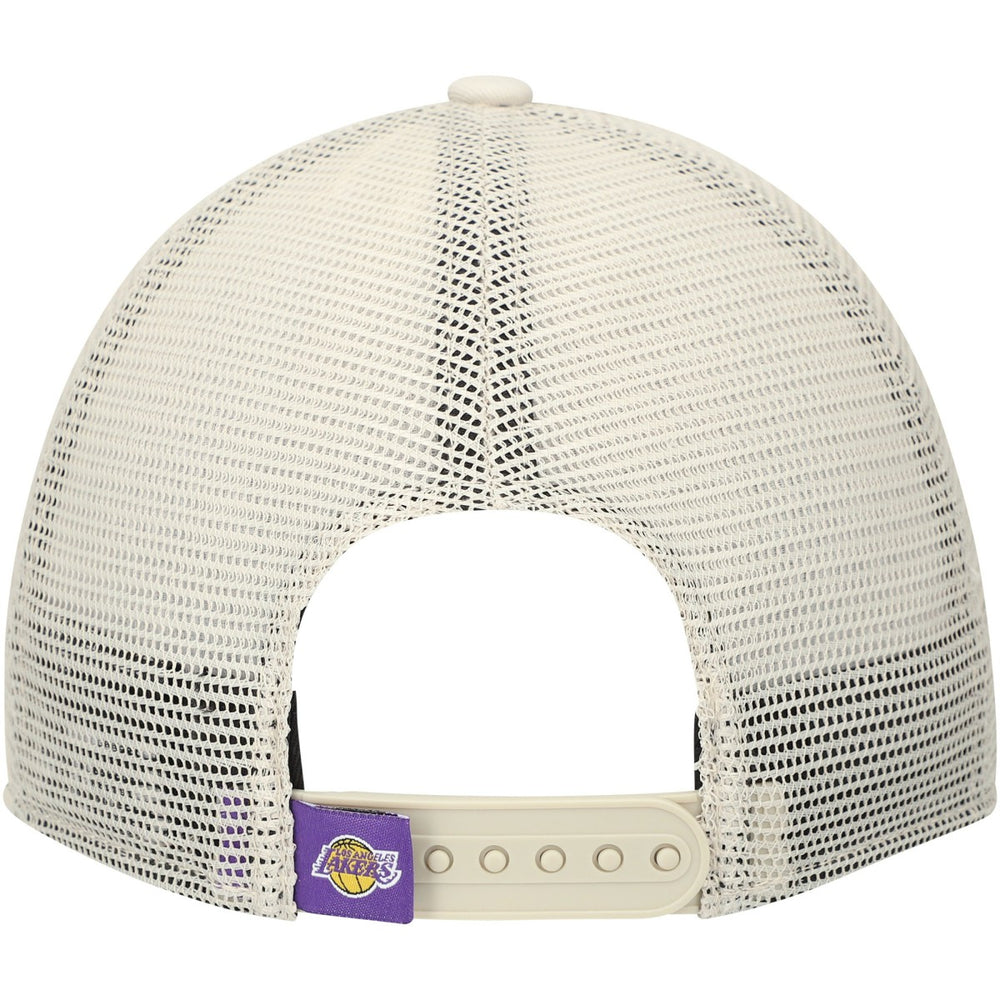 Los Angeles Lakers Rough Edge Logo Trucker 9TWENTY Adjustable Hat Online