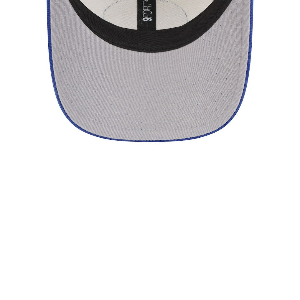 Golden State Warriors Throwback Patch Trucker 9FORTY Adjustable Hat sale Online