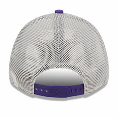 Los Angeles Lakers Throwback Patch Trucker 9FORTY Adjustable Hat Online