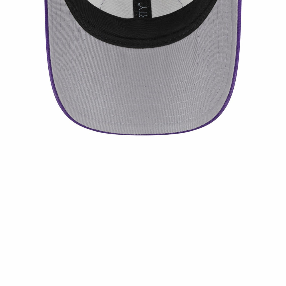 Los Angeles Lakers Throwback Patch Trucker 9FORTY Adjustable Hat Online