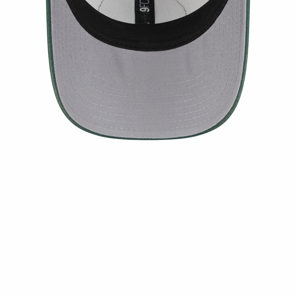 Milwaukee Bucks Throwback Patch Trucker 9FORTY Adjustable Hat Outlet