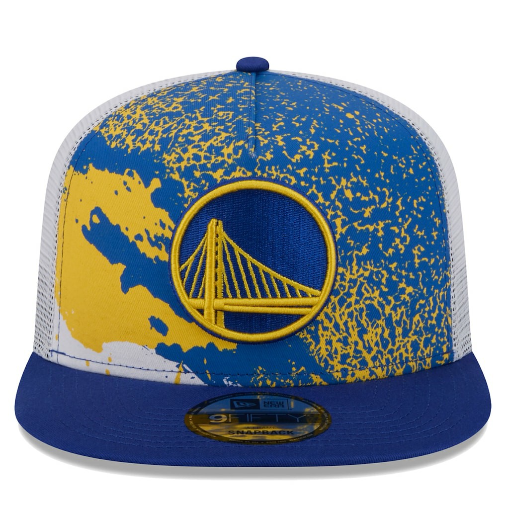 Golden State Warriors Court Sport Speckle 9FIFTY Snapback Hat sale Discount
