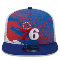 Philadelphia 76ers Court Sport Speckle 9FIFTY Snapback Hat New