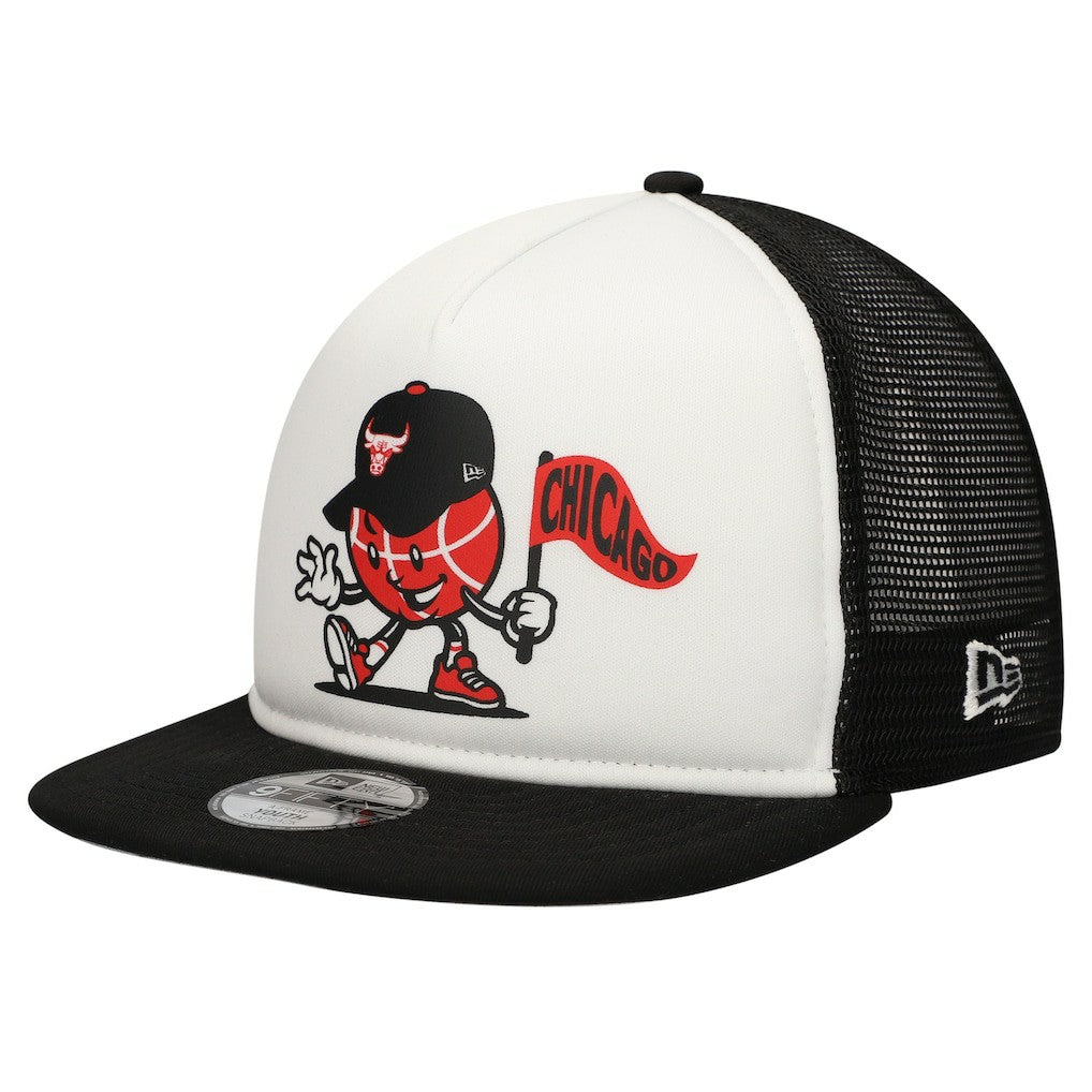 Chicago Bulls Youth Court Sport Mascot 9FIFTY Snapback Hat On Sale