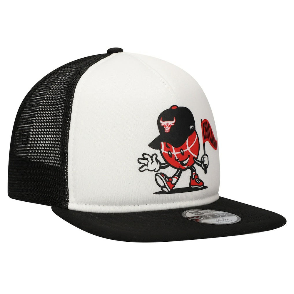 Chicago Bulls Youth Court Sport Mascot 9FIFTY Snapback Hat On Sale