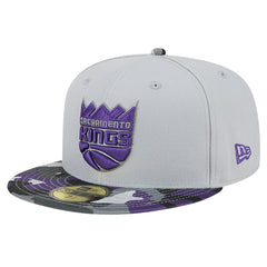 Sacramento Kings Active Color Camo Visor 59FIFTY Fitted Hat Online