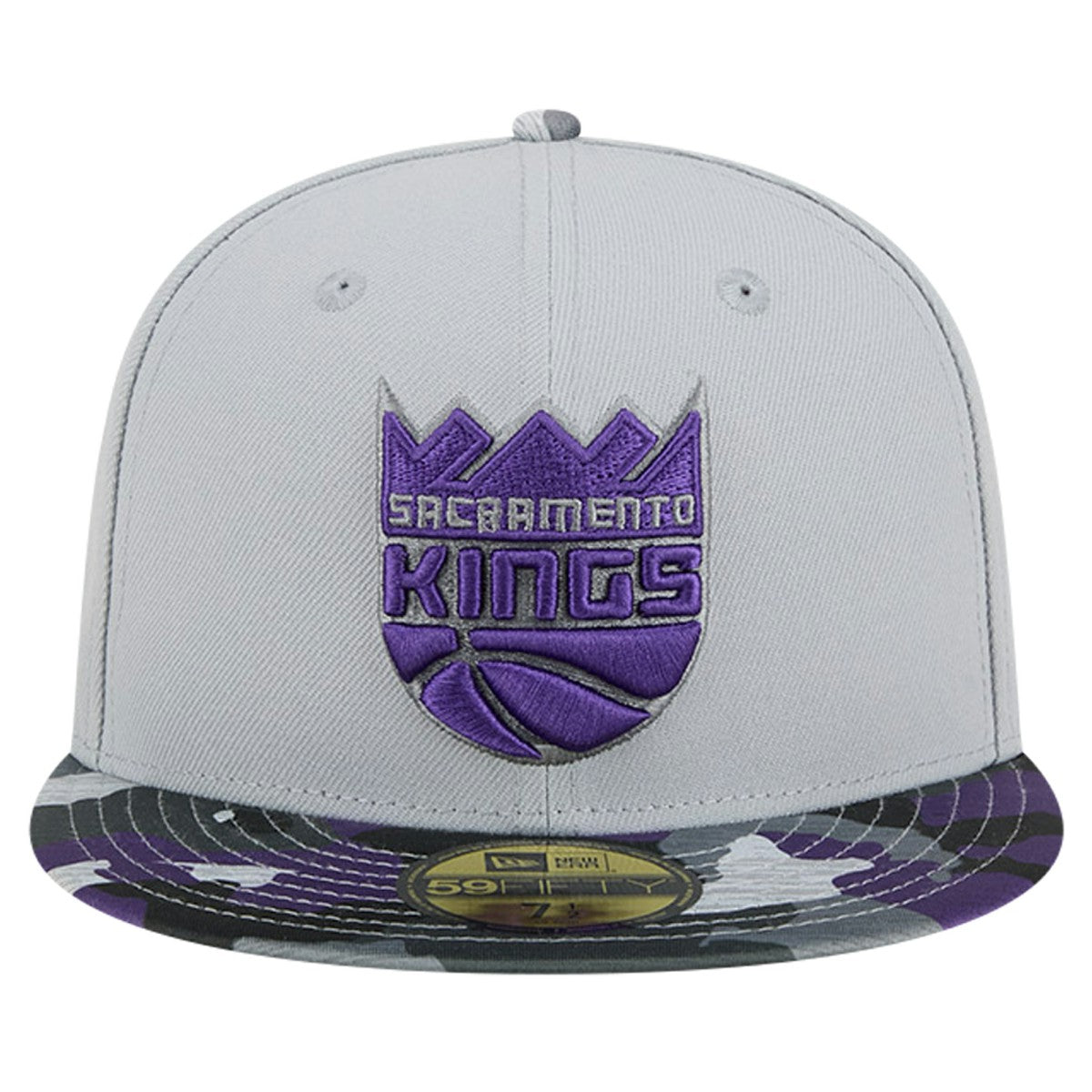 Sacramento Kings Active Color Camo Visor 59FIFTY Fitted Hat Online