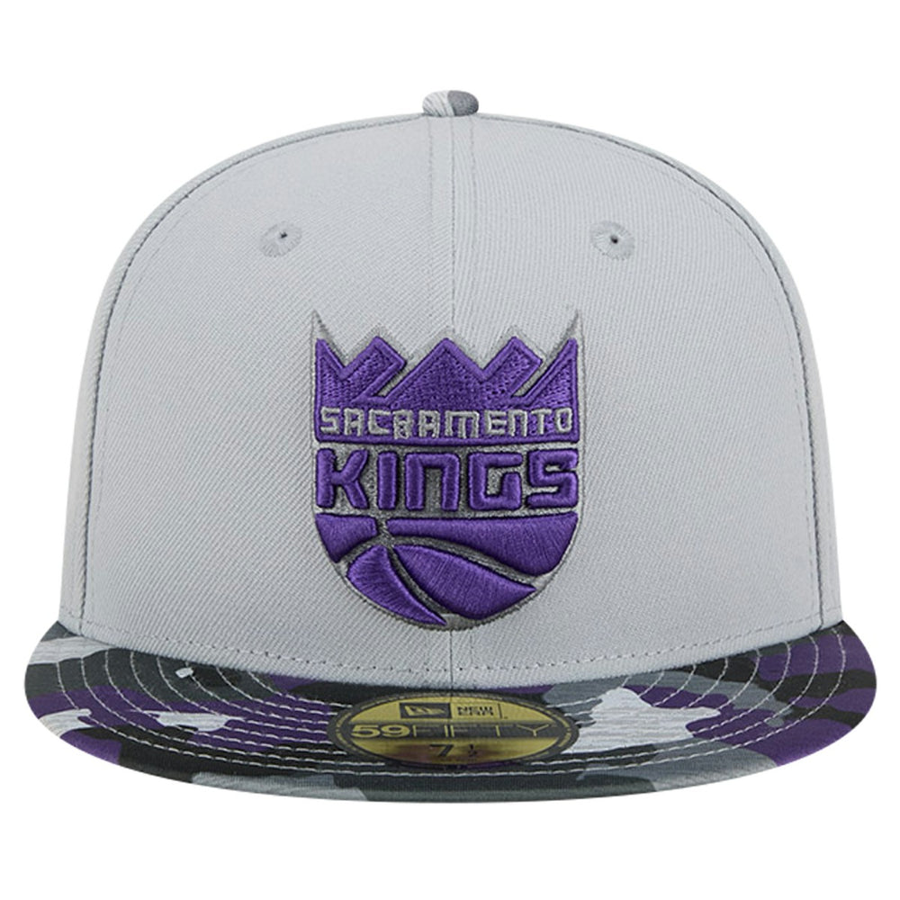 Sacramento Kings Active Color Camo Visor 59FIFTY Fitted Hat Online