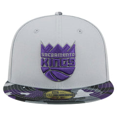 Sacramento Kings Active Color Camo Visor 59FIFTY Fitted Hat Online