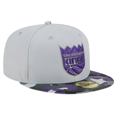 Sacramento Kings Active Color Camo Visor 59FIFTY Fitted Hat Online