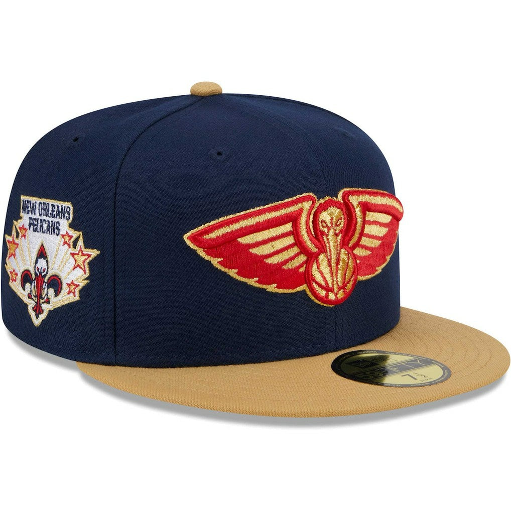 New Orleans Pelicans Gameday Gold Pop Stars 59FIFTY Fitted Hat Discount