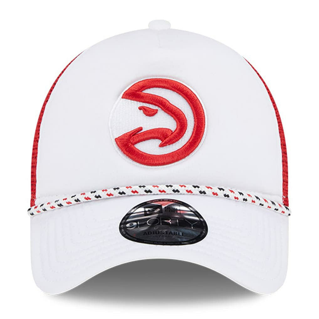 Atlanta Hawks Court Sport Foam A-Frame 9FORTY Adjustable Trucker Hat Discount