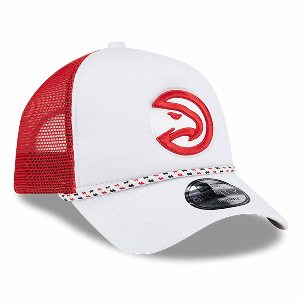 Atlanta Hawks Court Sport Foam A-Frame 9FORTY Adjustable Trucker Hat Discount